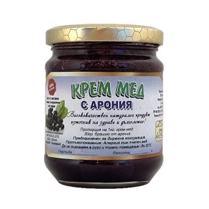 Крем мед с Арония